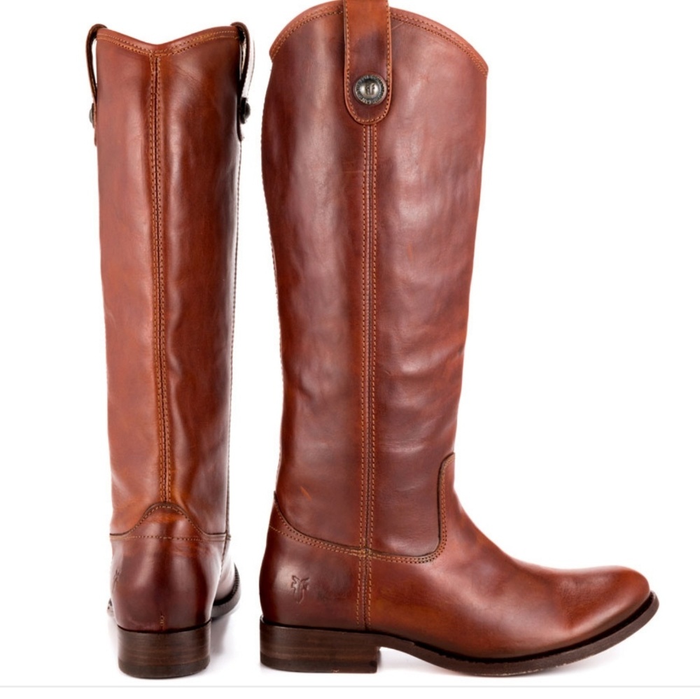 Frye Melissa Button Boot Extended Calf